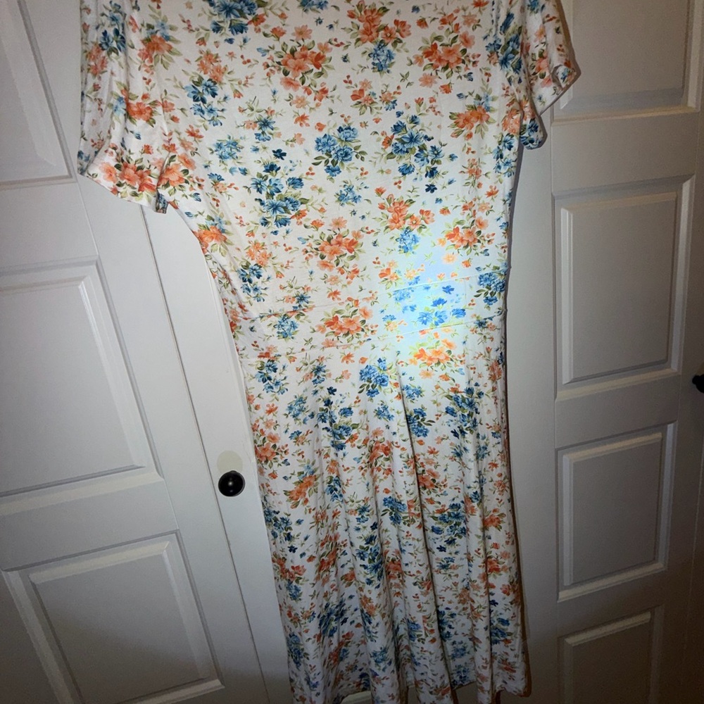Floral Print Women's Dress